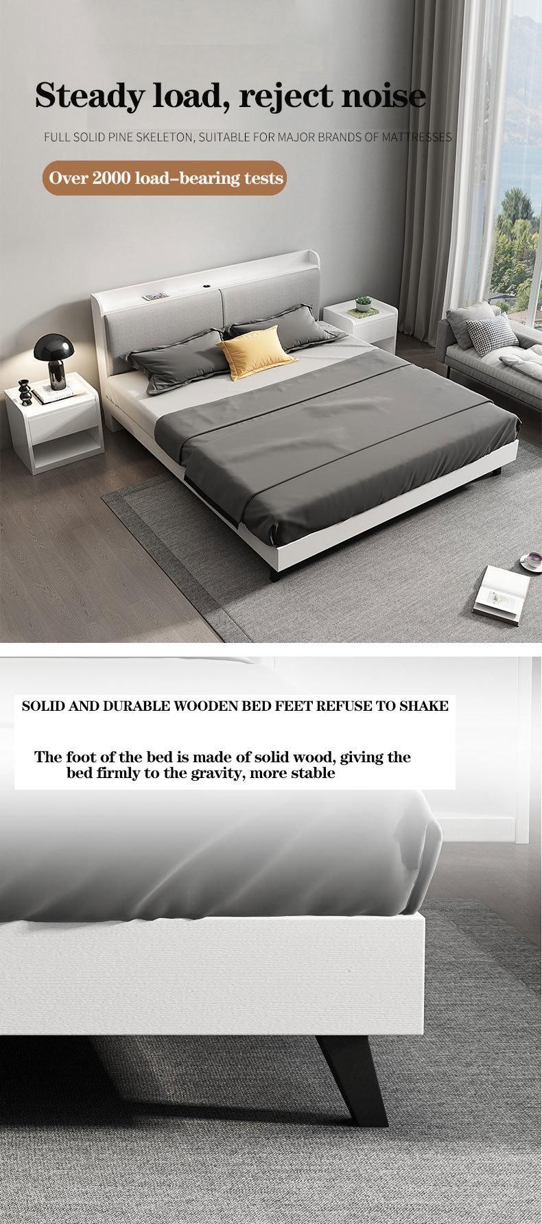Customized Design Dark Color Bedroom Furniture Set Modern Type for Hotel Room