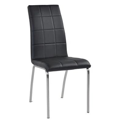 Wholesale Home Office Restaurant Furniture High-Back PU Seat Dining Room Chairs