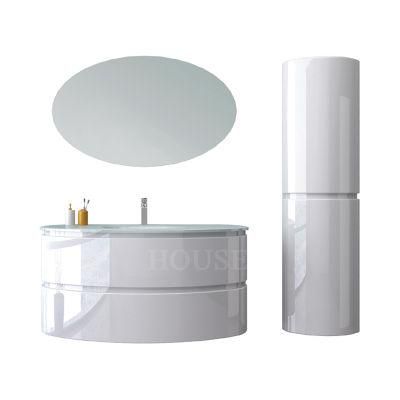 Modern Style Wholesale Bathroom Single Sink Vanity Furniture HS-E1114