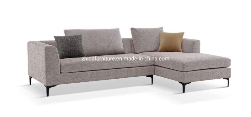 Modern Design Home Furniture Living Room L Shape Sectional Fabric Corner Sofa E1865-1