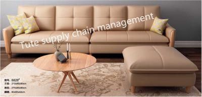 Modern High-Grade Combination Living Room Leather Sofa