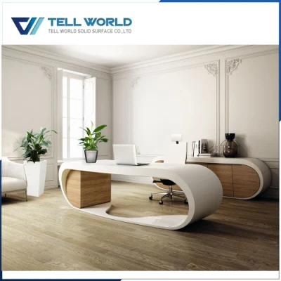 Hot Sale Modern Home Furniture White Office Desk Computer Table