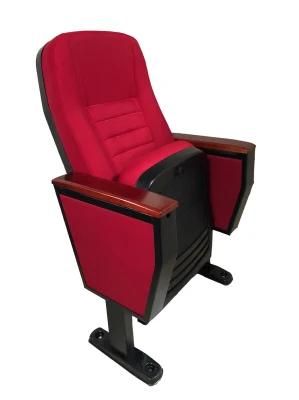 Factory Price Aliuminum Fabric Theater Auditorium Lecture Hall Chair with Writing Table