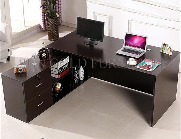 Factory Made Customized Wholesale Wood Office Desk (SZ-OD602)