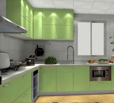 Wooden Kitchen Cabinet as Customized Draft