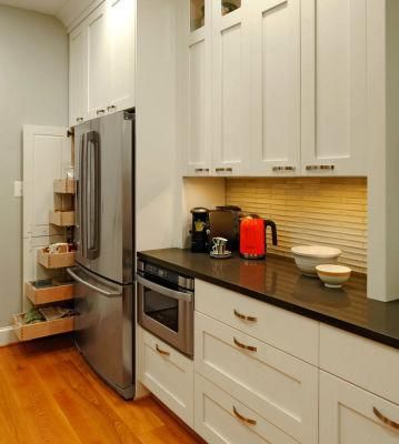 White Shaker Kitchen Cabinets and Bathroom Cabinets for Builder Contractors