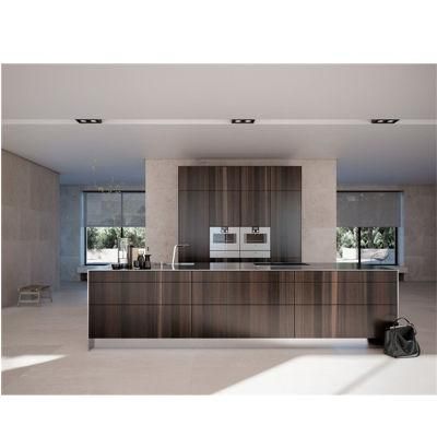 Low Price Modern High Quality Cheap Royal Timber Veneer Kitchen Cabinet