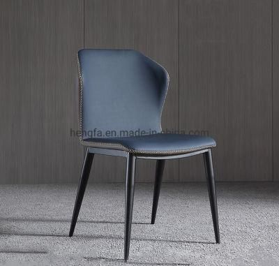 Wholesale China Customizable Office Cafe Leisure Soft Leather Dining Chairs