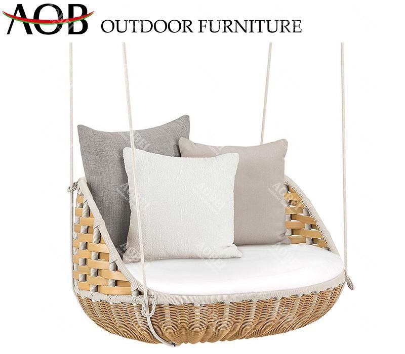 Modern Outdoor Garden Patio Balcony Rattan Wicker Hotel Home Leisure Furniture Hanging Swing Chair