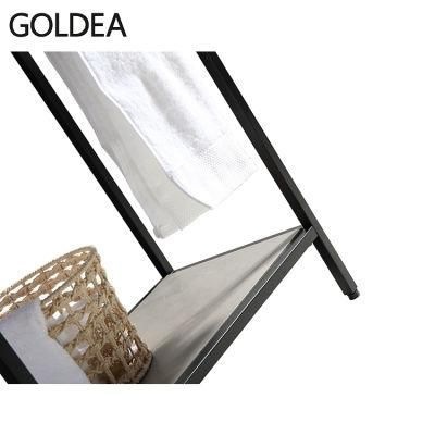 New MDF Goldea Hangzhou Vanity Basin Cabinet Home Decoration Wooden Bathroom Manufacture