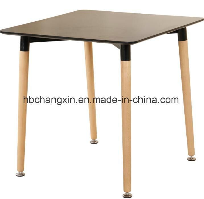 Modern Square Wooden Dining Table Coffee Table