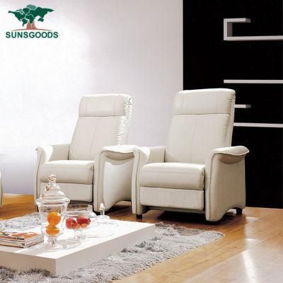 Popular Modern Style Good Quality Massage Sofa Genuine Leather Living Room Furniture