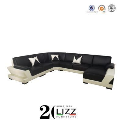 2020 Hot Sale Home Furniture Modern LED Sectional Corner Sofa