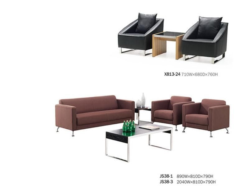 Leather Sofa Made by PVC Leather