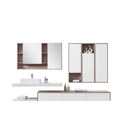 New Design Modern Wall Mounted Plywood Bathroom Vanities