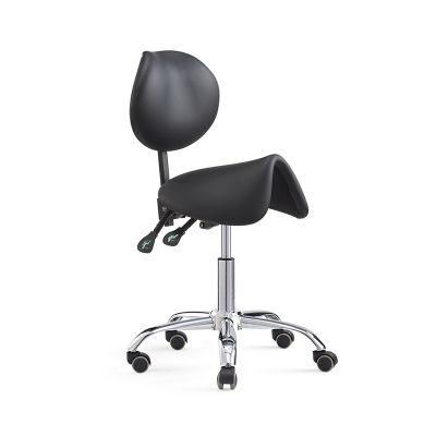 Modern Stylish Beauty Salon Barber Shop Saddle Seat Master Stool