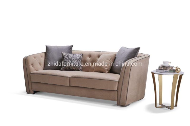 Comtemporary Muster Luxury Home Living Room Tufted Furniture Set Sofa