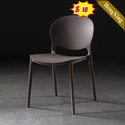 China Latest Design Outdoor Furniture Restauran Dining High Back PP Plastic Chair