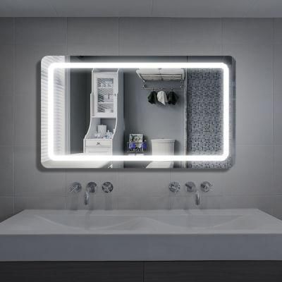 Factory Price Frameless Bath Vanity Smart LED Custom Bathroom Mirror