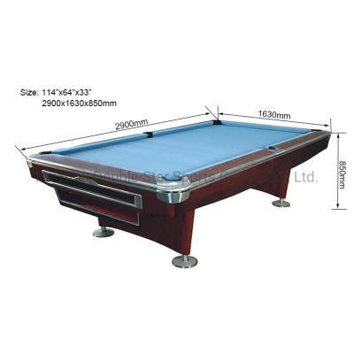 9FT Superior Modern Billiard Pool Table with Slates for Sale