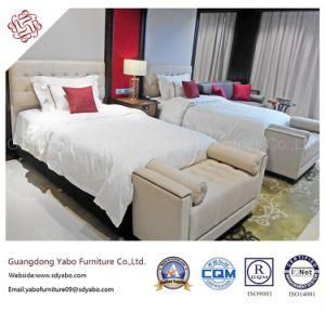 Fabulous Hotel Furniture with Twin Bedding Room Set (YB-O-70-1)