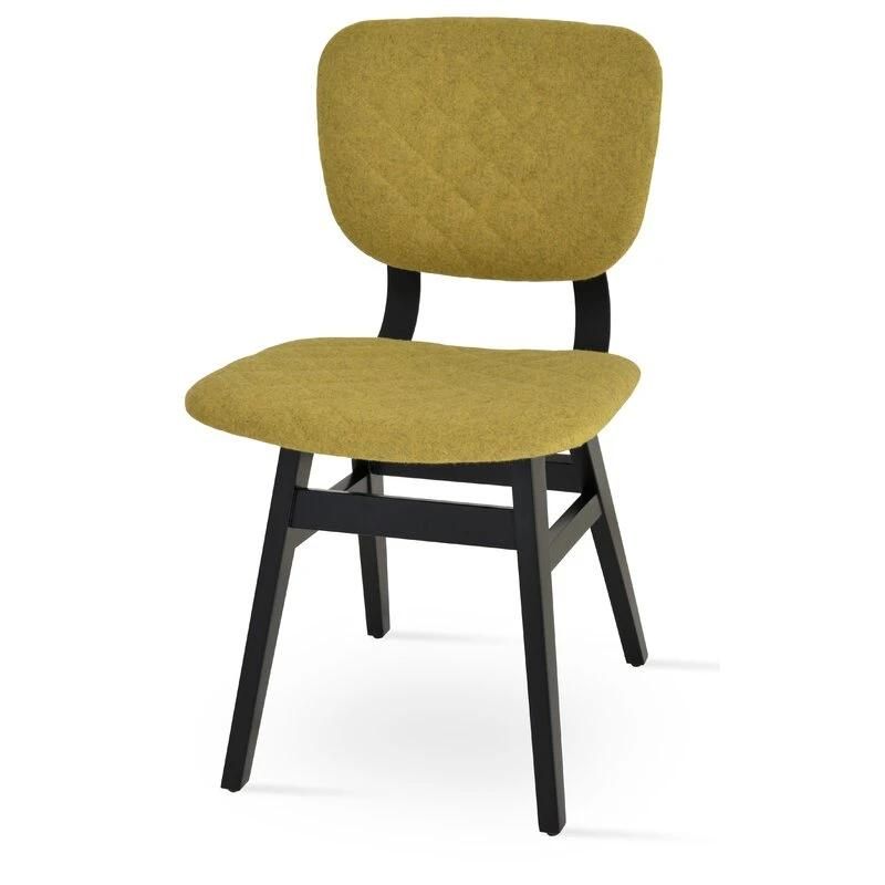 Leg Plastic Chair Plastic Leg Leather Cushion American Kitchen Design Wood Modern Furniture