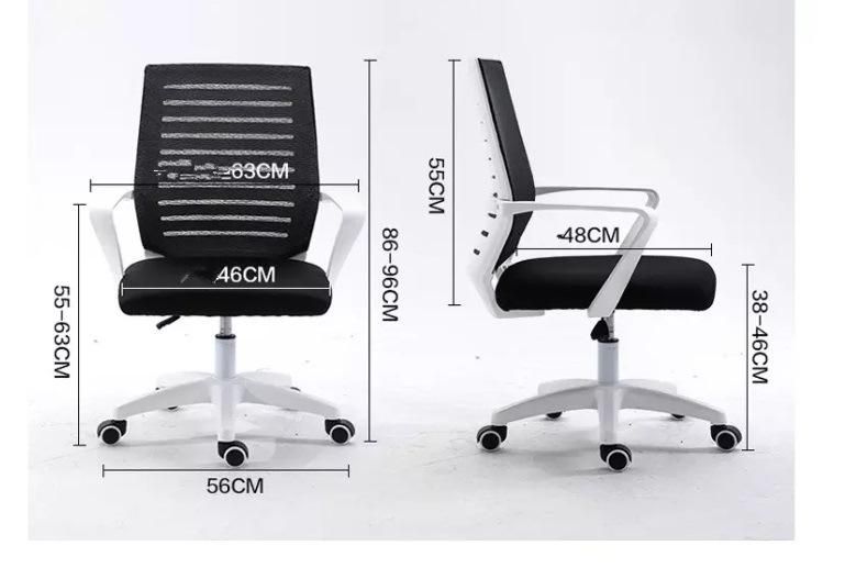 Modern Style Low Back Mesh Breathable Swivel Office Chair