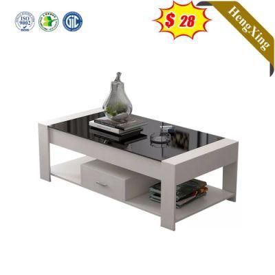 2019 Modern Veneer Hotel Hot Sell Press Traditional Glass Table Furniture (UL-MFC0263)