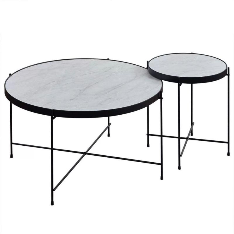 Home Round Coffee Table Sofa Table Accent Table