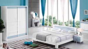 New Modern Design High Gloss Lacquered Modern Bedroom Furniture (HC908A)