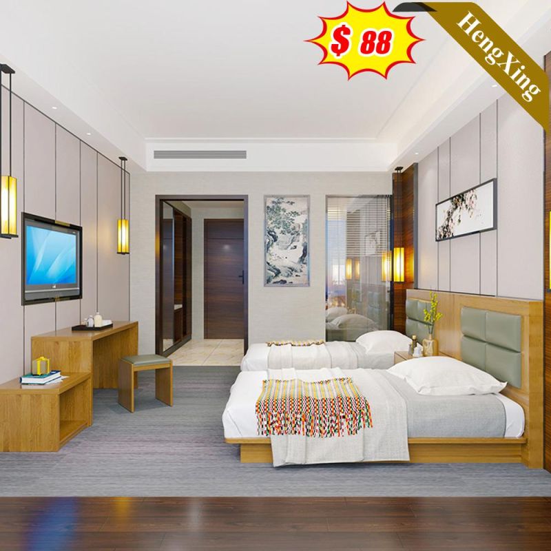 Factory Supply Modern Design 4 Stars Bedroom Furniture Hotel Bedroom Set