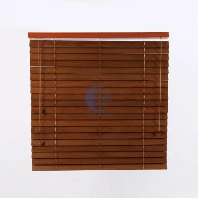 Decorative Window Shades Foam Wood Blinds with Good Blackout
