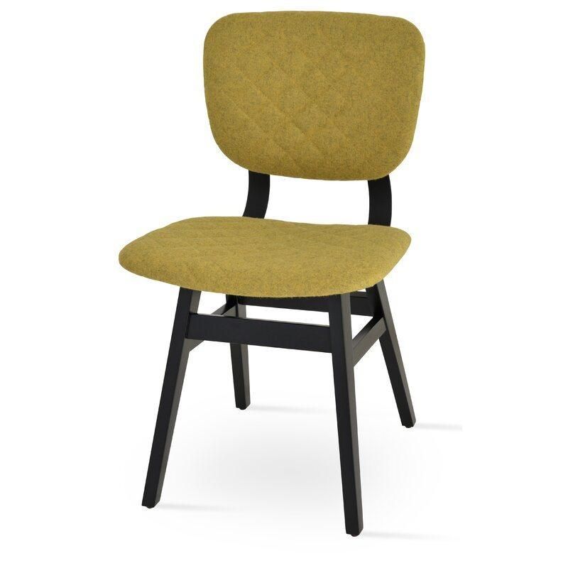 Leg Plastic Chair Plastic Leg Leather Cushion Kitchen Design Wood Modern Furniture Home Furniture