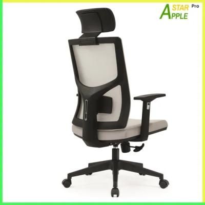 Leather PU Headrest Adjustable Executive Office Chair with Mesh Fabric