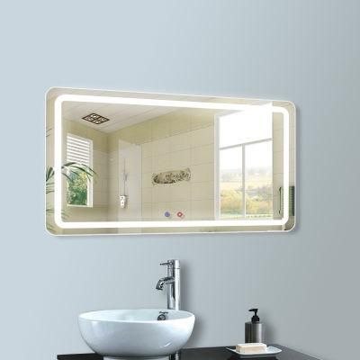 Home Mirror Wall Frameless Beveled Decorative Bathroom Mirror
