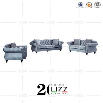 Popular Wholesale Modern Style Home Furniture Set Sectional Living Room Fabric Sofa for Home or Commercial