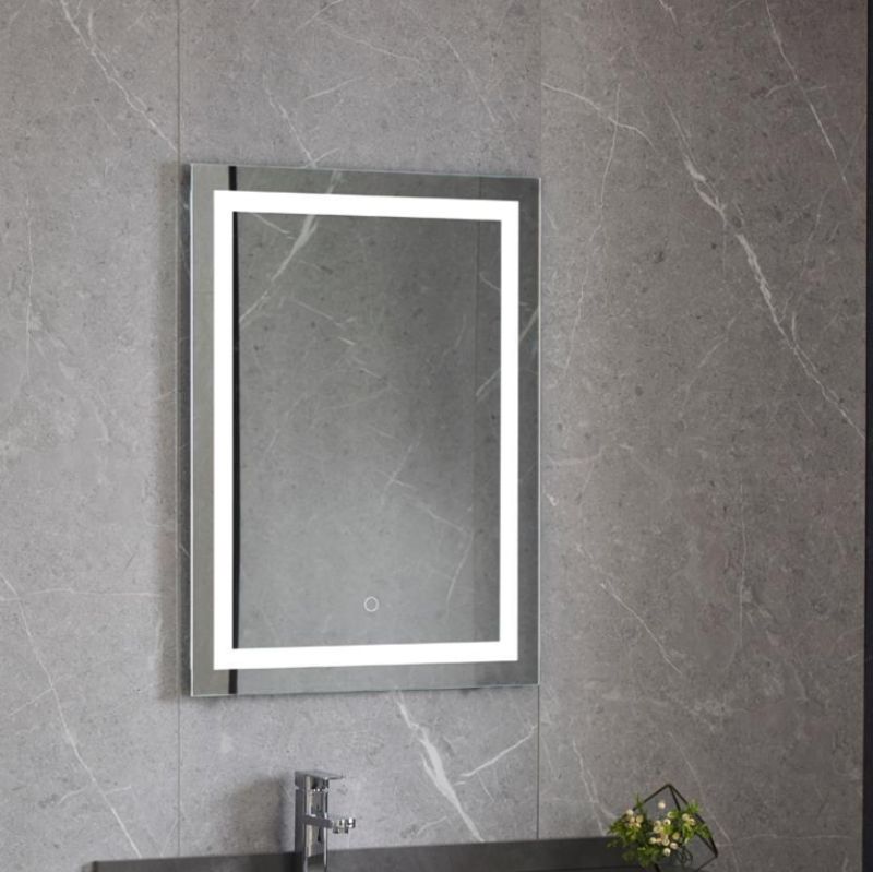 Sally 480X360X13.8mm Slim Anti-Fog Bathroom Illuminated Backlit Light Mirror LED Bathroom Mirror
