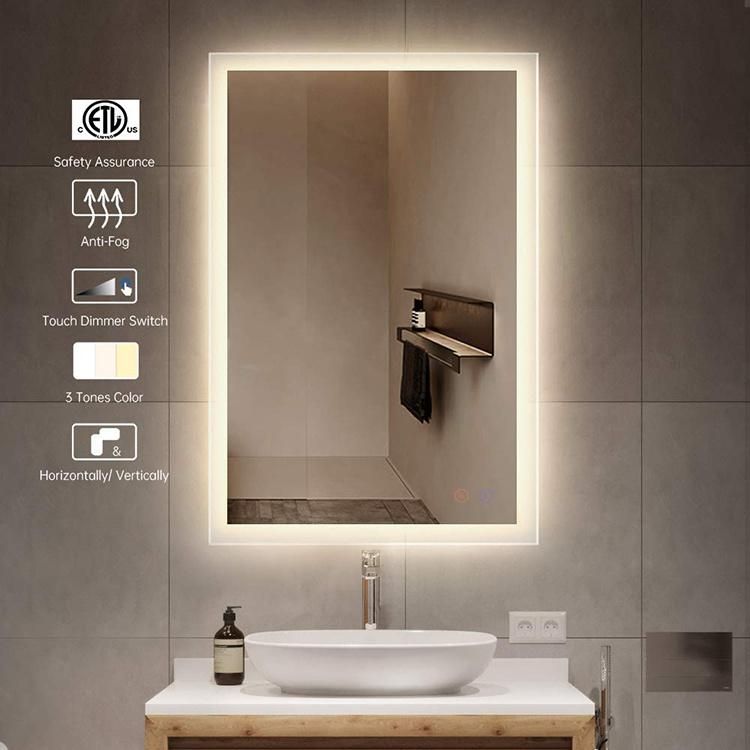 Miclion LED Bathroom Mirror with Touch Switch China Manufacturer