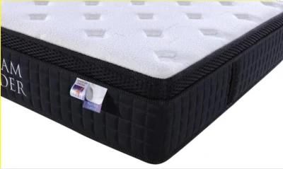 Modern Durable Silent Knitted Fabric King Queen Size Pocket Spring Single Bed Mattress in China