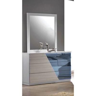 Nova Fashion Wooden Dresser Table Mirror Set for Bedroom Furniture