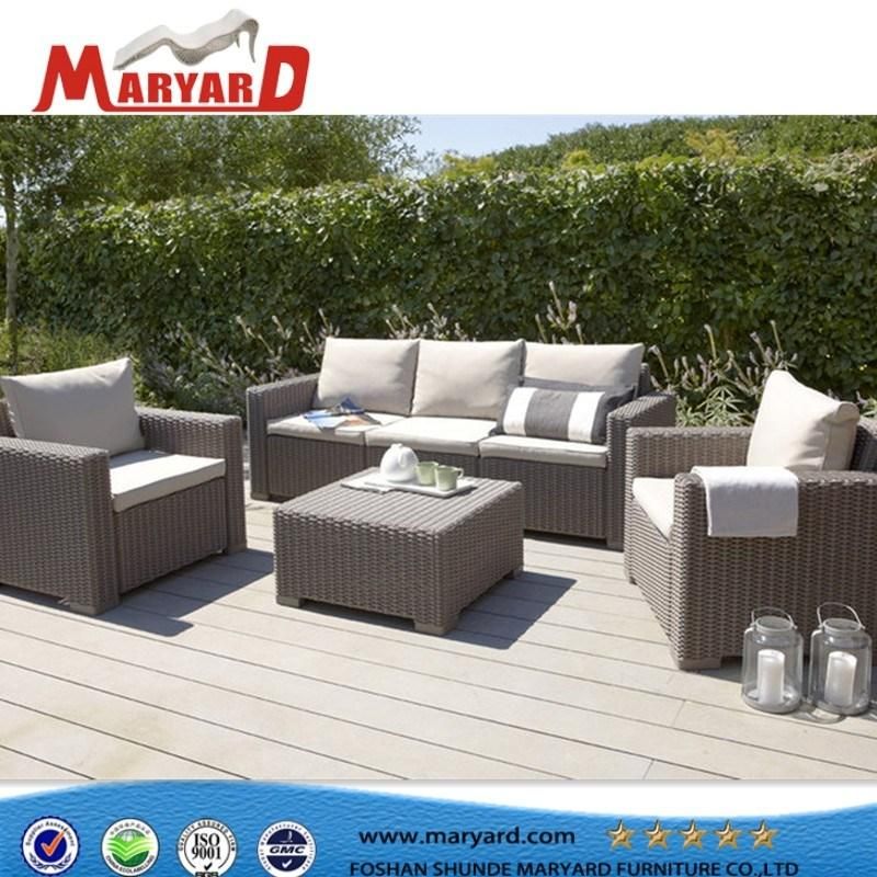 Rattan Wicker Material and Outdoor Furniture General Use Modern Sofa Garden Set