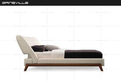 Modern Home Furniture Wood Leg Bedroom Furniture of Double King Size Wall Bed
