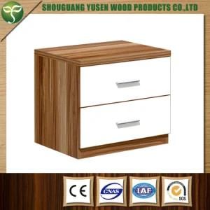 Wood Bedroom Furniture High Gloss Night Stand