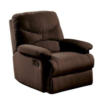 Modern Living Room Home Office Furniture Microfiber Manual Adjustable Recliner Sofa Chair