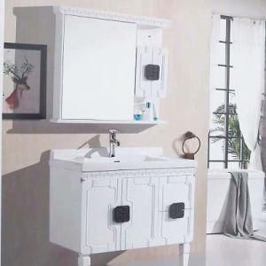 Modern PVC Bathroom Vanity with Two Legs