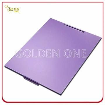 Fashion Design Colorful Square Aluminum Make up Mirror