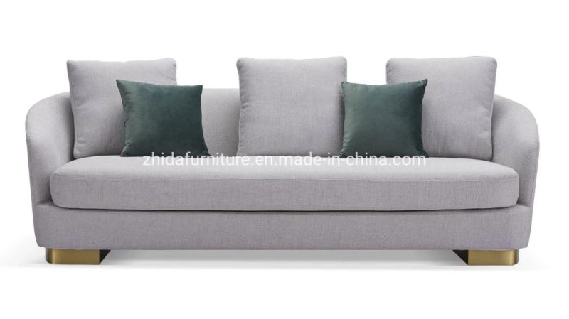 Modern Luxury Home Fabric Sofa for Hotel Bedroom Reception Area