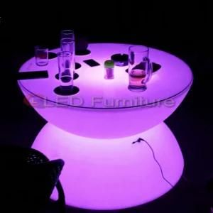 Hot Sale Rechargeable LED Light Coffee Table