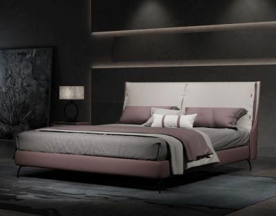 Modern European Stainless Frame Bedroom Wall Bed
