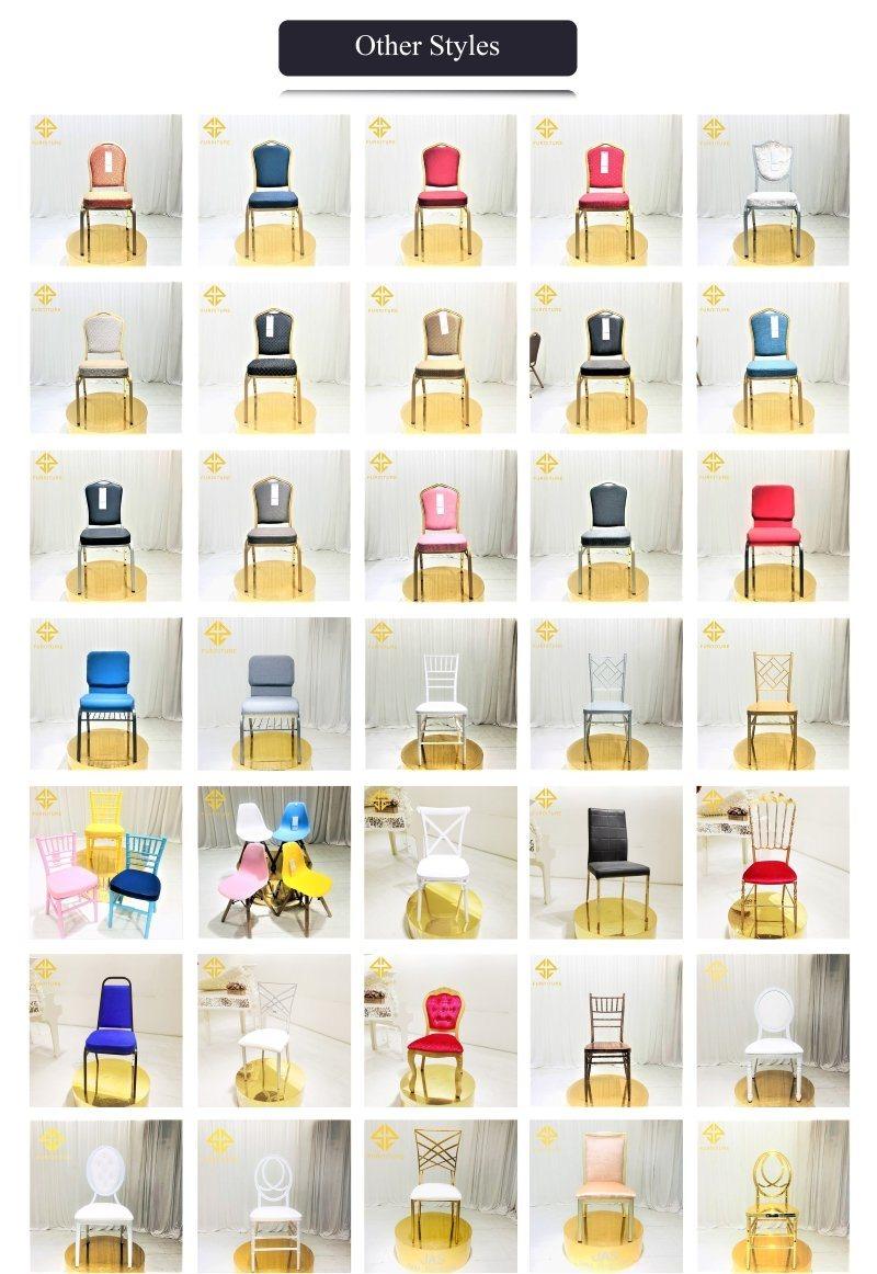 Wholesale Quality Low Price Strong Stackable Metal Banquet Chairs Hotel Chair